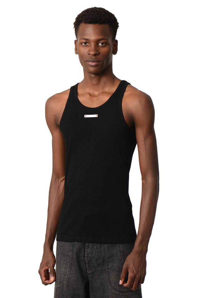 Maison Margiela Ribbed Tank Top - 1