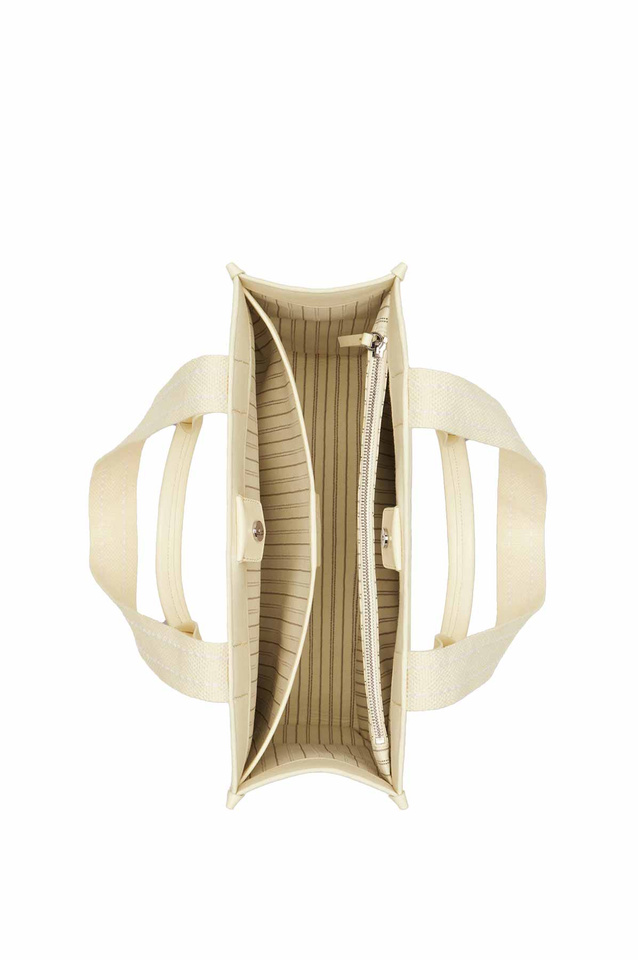 Maison Margiela cream Shopper bag - 4