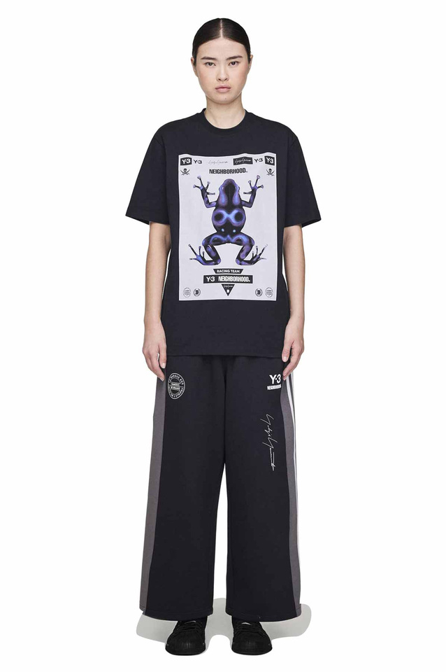 T-shirt gráfica Y-3-N Preto - 5