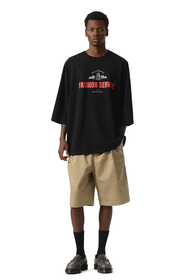 WILLY CHAVARRIA Casa de Chavarria Buffalo Oversized T-shirt Black - 2
