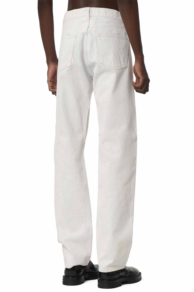 MAISON MARGIELA White Painted Jeans - 4