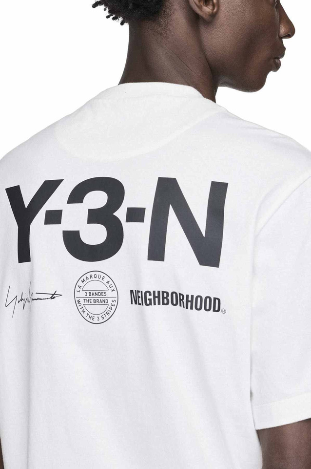 T-shirt gráfica Y-3-N Branco - 6