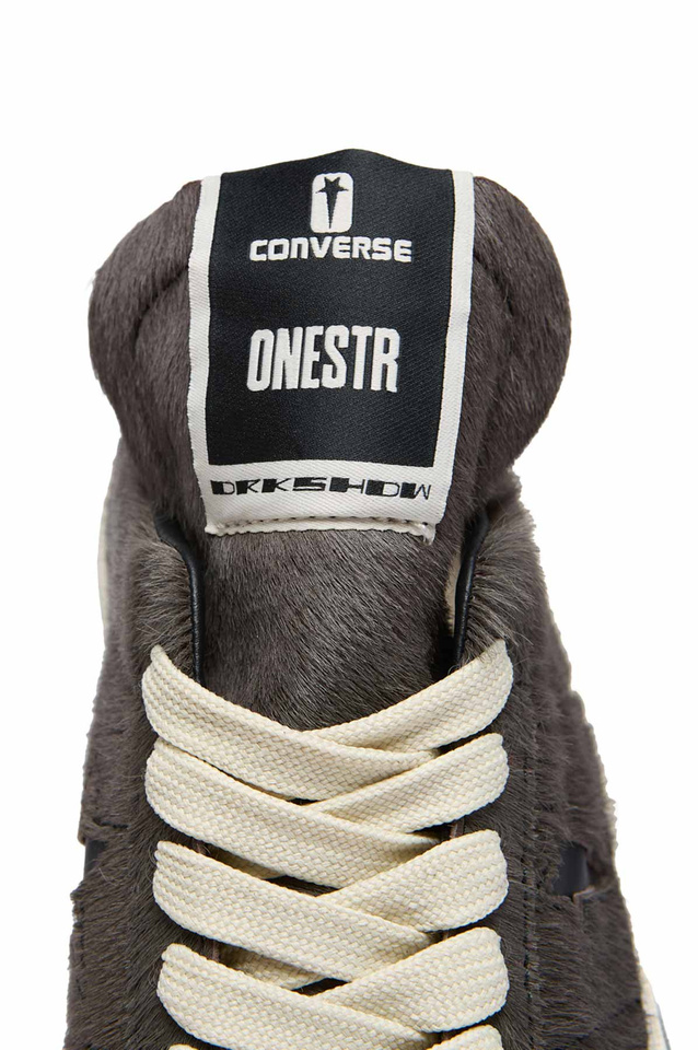 CONVERSE X DRKSHDW HO25 ONESTR Fur Sneakers Dust/Black - 5