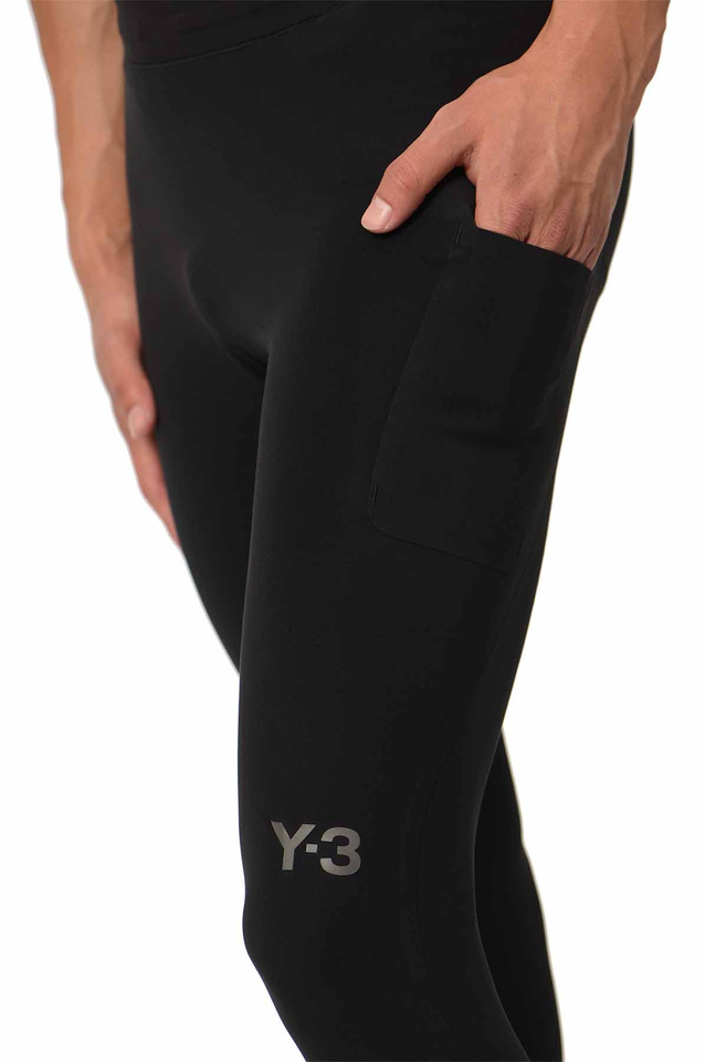Y-3 Running Leggings Black - 4