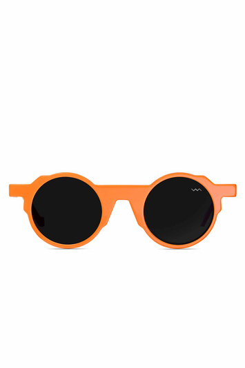 VAVA BL0002 Orange Sunglasses w/ Black Lenses