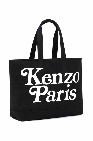 KENZO X VERDY Utility Large Shopper Bag Black
