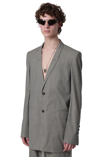 Casaco Blazer RICK OWENS Temple Concordian Soft Cinzento