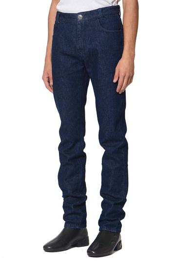 RAF SIMONS Slim Fit Blue Jeans