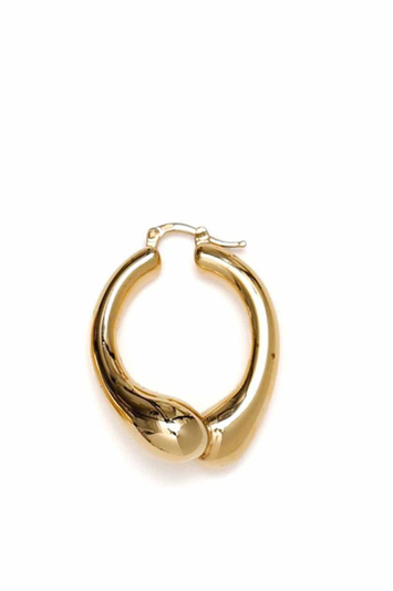 JIL SANDER Tarnished Single Earring