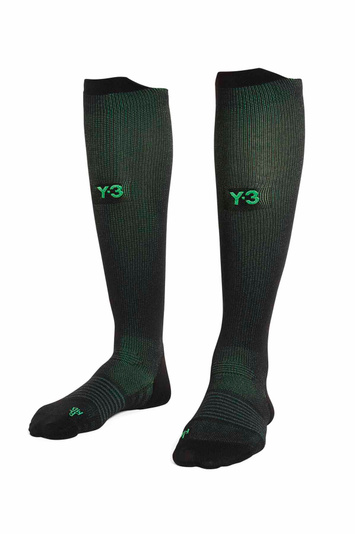 Y-3 Run Sock Hi Black/Green