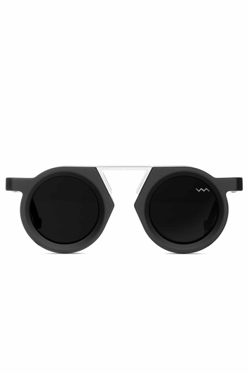 VAVA BL0045 Black Matte Sunglasses w/ Black Lenses