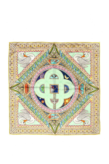CASABLANCA Le Labyrinthe Silk Scarf