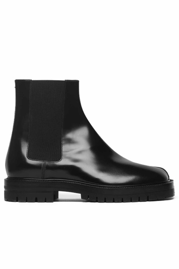 MAISON MARGIELA Tabi Chelsea Boots Black