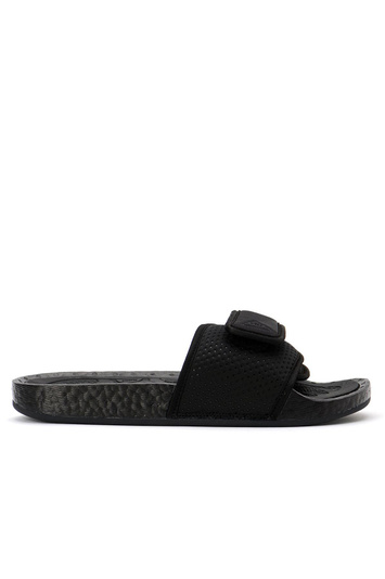 ADIDAS X PHARRELL WILLIAMS Black Boost Slides