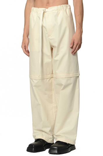 JIL SANDER Zip Short/Trousers Natural 