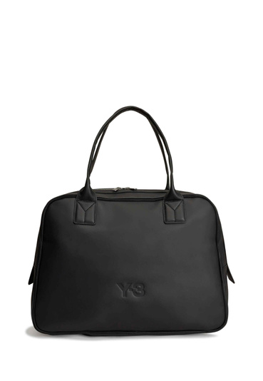 Y-3 Leather Airliner Bag