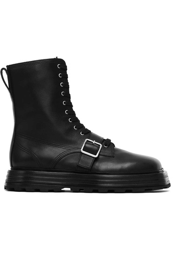 JIL SANDER Square Ankle Boots 