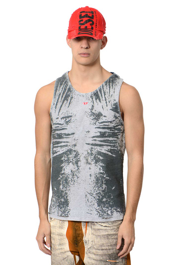 DIESEL D-TWISTY-C-FSE TRACK TANK TOP