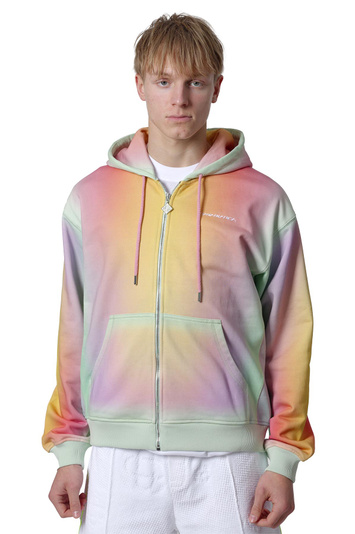 CASABLANCA Glass Hoodie com fecho de correr Multicolorido 