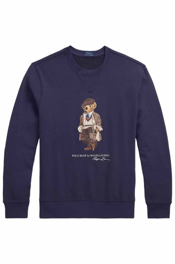 POLO RALPH LAUREN Polo Bear Fleece Crewneck Navy