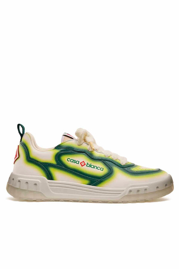 CASABLANCA Court Sneaker Green Fade