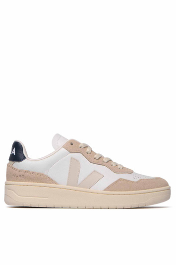 VEJA V-90 Leather White Pierre Sneakers Nautico