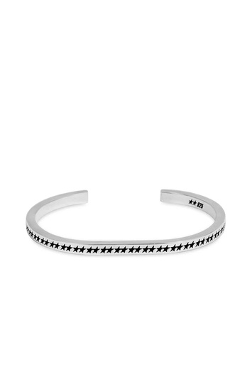 TWOJEYS Icon Monogram Bangle Silver