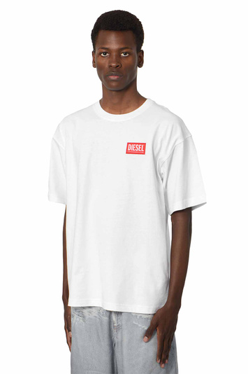 DIESEL T-Nlabel-L T-shirt White
