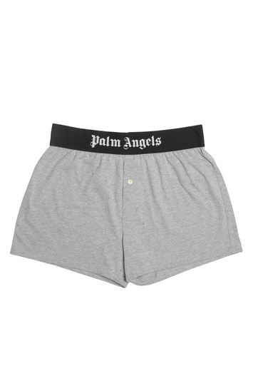 PALM ANGELS Button Boxers Grey