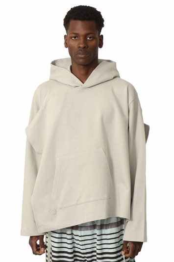 CRAIG GREEN Flag Hoodie Grey