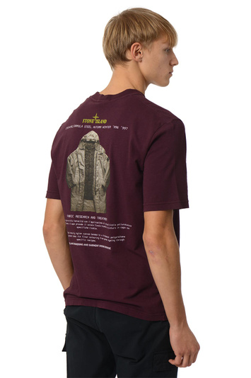 STONE ISLAND 2100037 ‘ARCHIVIO’ T-shirt Amaranth Purple