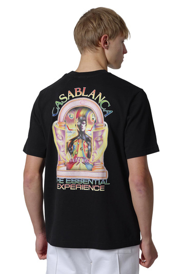 CASABLANCA The Essential Experience L'Arche T-shirt Black 