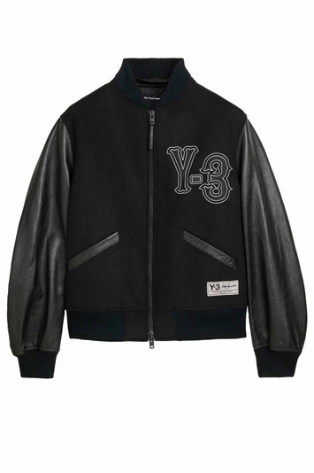  Y-3 Collegiate Jacket Black