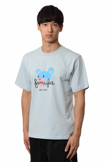 INBETWEENERS Famiglia Mascot T-Shirt Sky Blue