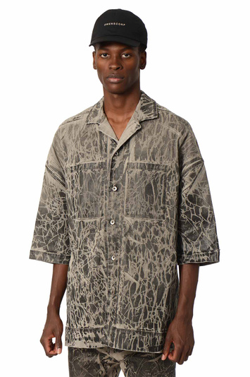 DRKSHDW Concordians Magnum Tommy Shirt Black Washed Foil