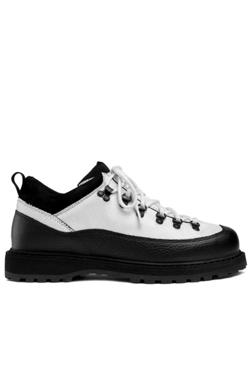 DIEMME Roccia Basso Crackled Leather Low Top Boots