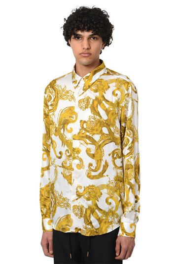 VERSACE JEANS COUTURE Watercolor Couture Shirt White