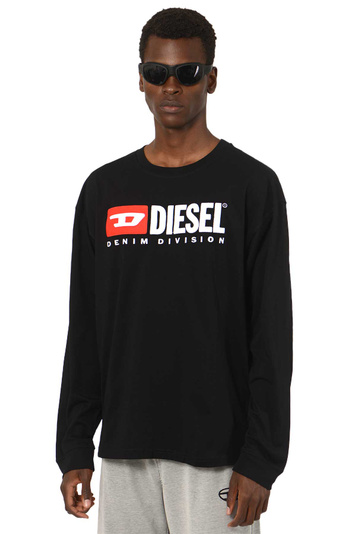 DIESEL T-Boxt-Div LS T-shirt Black