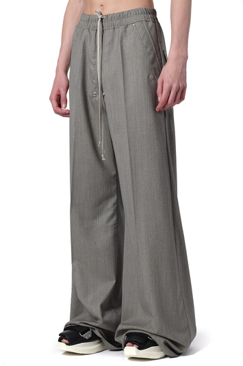RICK OWENS Temple Wide Bela Trousers Grey