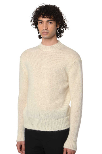 JIL SANDER Camisola em mohair natural