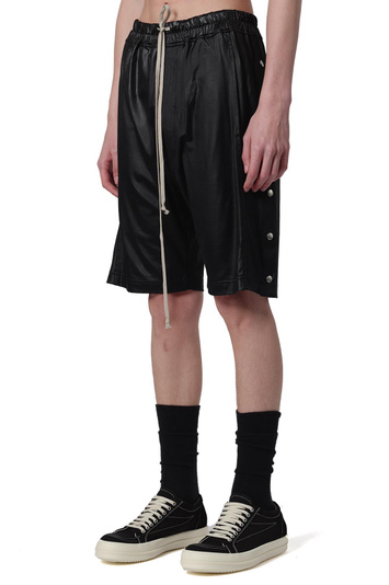 DRKSHDW Calções largos de empurrar Templo Preto