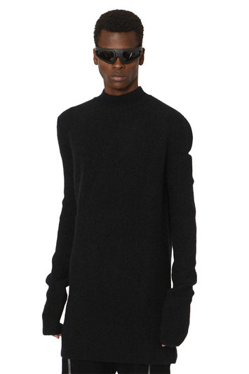 Camisola de malha sub-humana RICK OWENS Porterville Preto