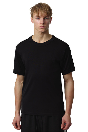 Y-3 Short-Sleeved Fitted T-shirt Black