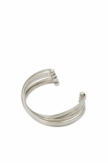 JIL SANDER Handcrafted Silver Bracelet