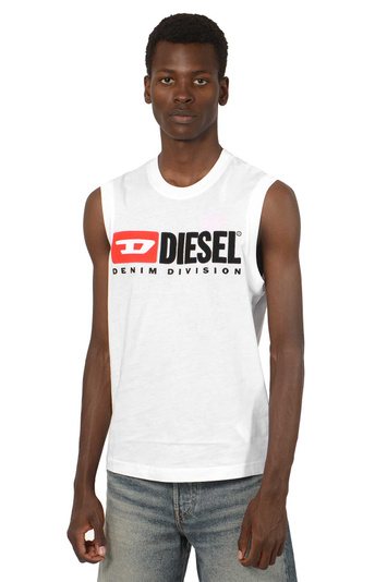 DIESEL T-Isco-Div Tank Top White