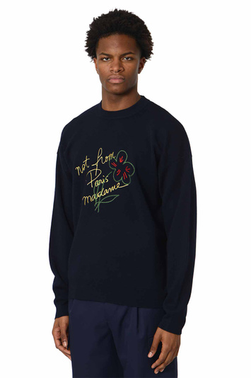 DRÔLE DE MONSIEUR La Maille Slogan Esquisse