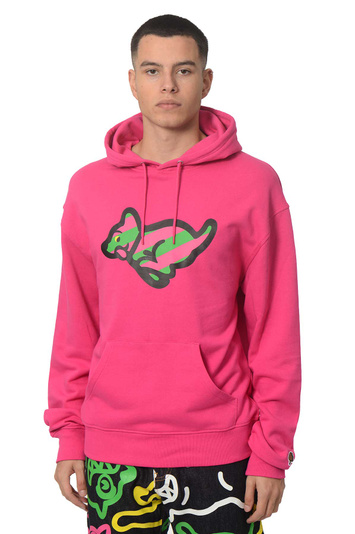ICECREAM Running Puppy Hoodie Pink