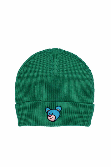 Gorro de lã para ursos INBETWEENERS Verde
