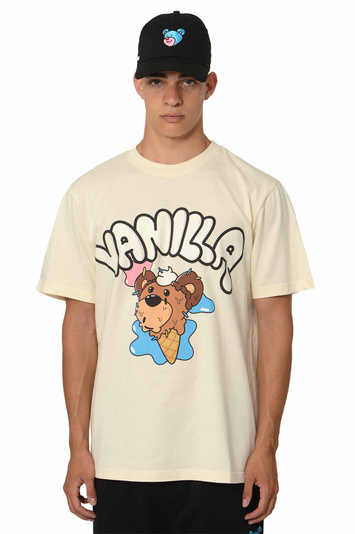 INBETWEENERS Vanilla T-shirt Cream White