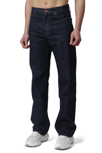 CASABLANCA Laurel Selvedge Denim Jeans Indigo Blue 